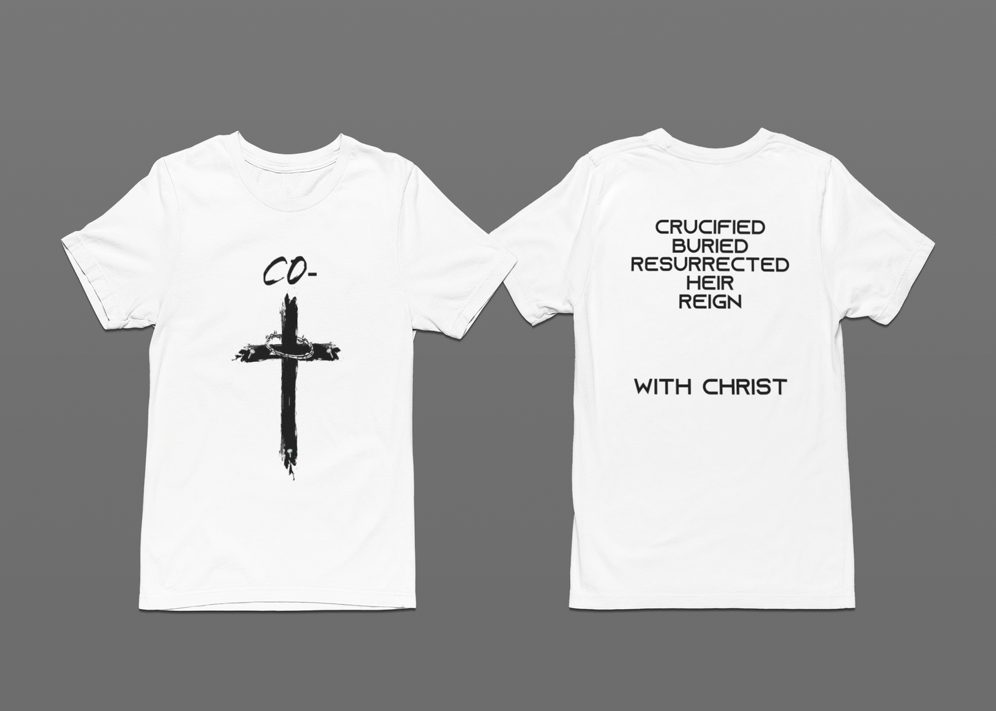 CO T-Shirt - Black or White